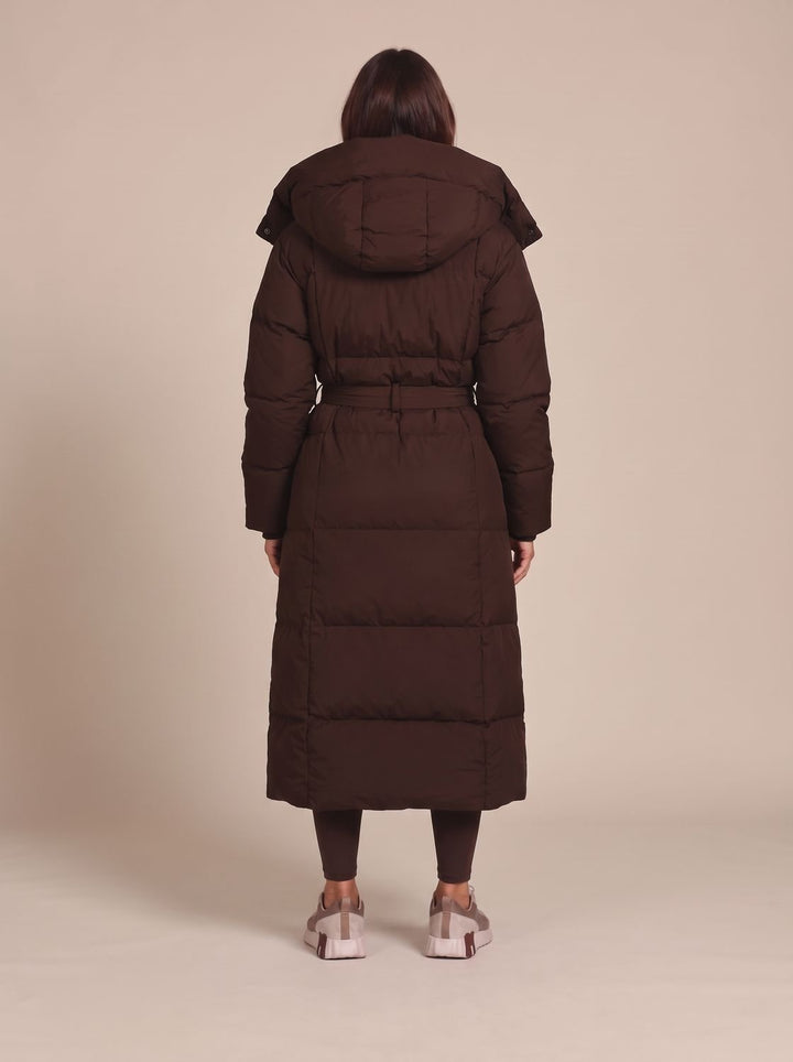 Women's Long Puffer Coat for Winter Commuting (5)
