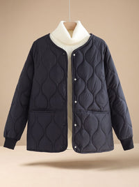 Olivia | Women's Long Quilted Puffer Coat for Winter