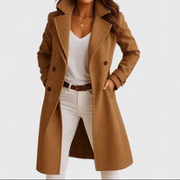 Phoebe | Women's Longline Tailored Coat for Autumn