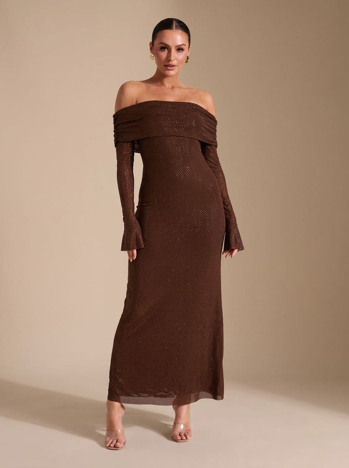Women's Maxi Sequin Christmas Party Dress