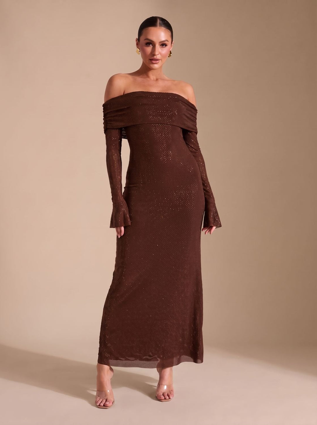 Women's Maxi Sequin Christmas Party Dress (2)