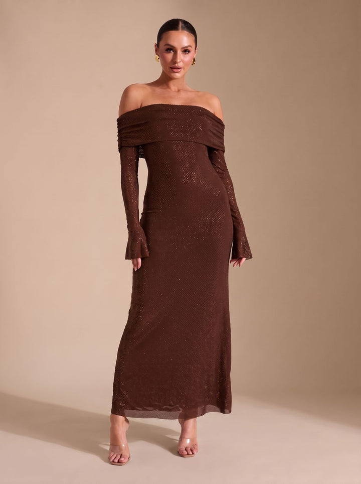 Women's Maxi Sequin Christmas Party Dress (2)