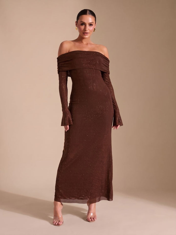 Women's Maxi Sequin Christmas Party Dress (3)