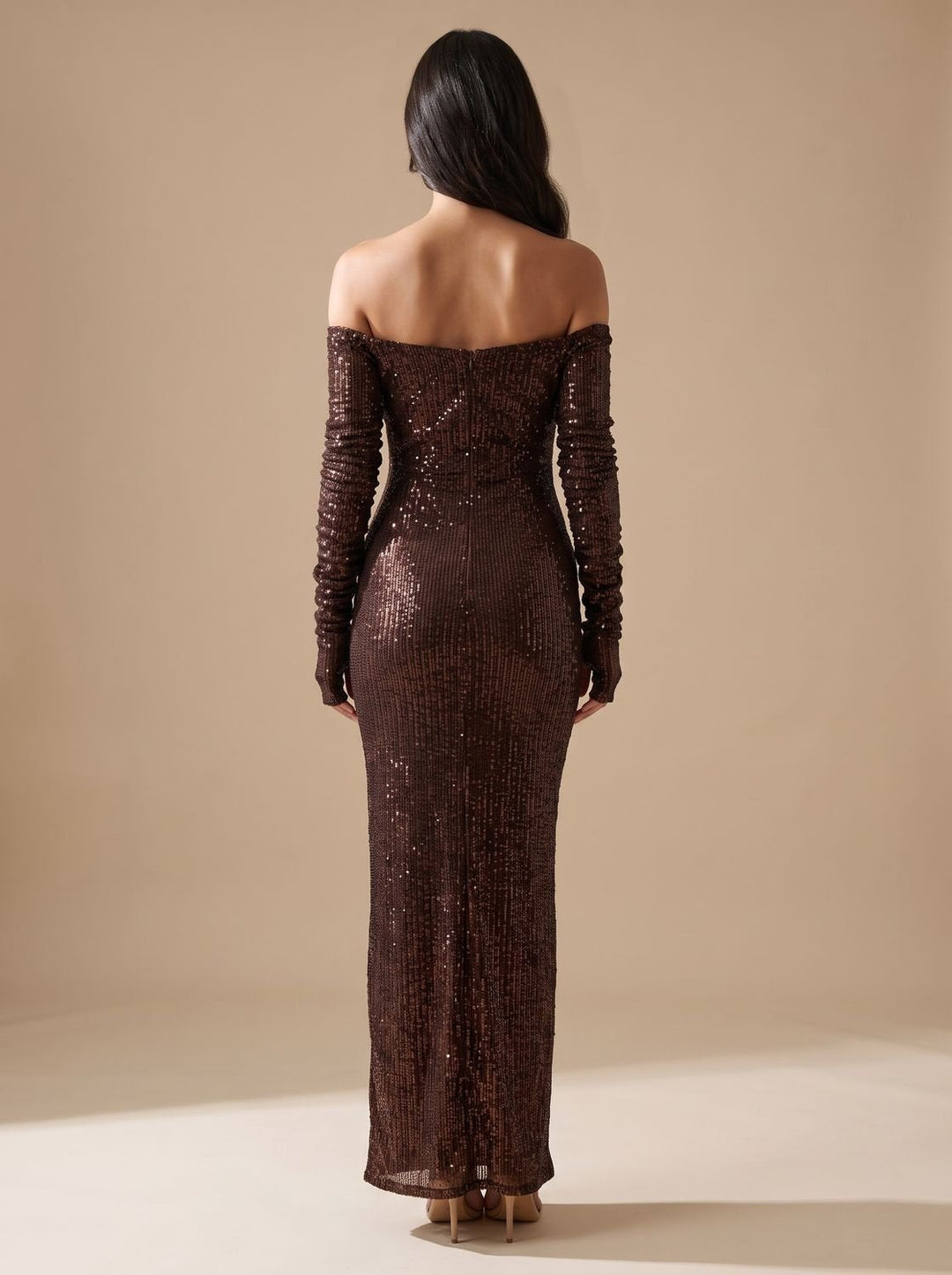 Women's Maxi Sequin Christmas Party Dress (5)