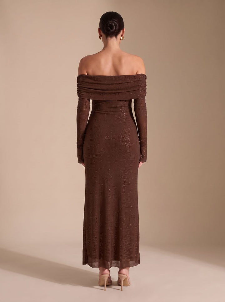 Women's Maxi Sequin Christmas Party Dress (7)