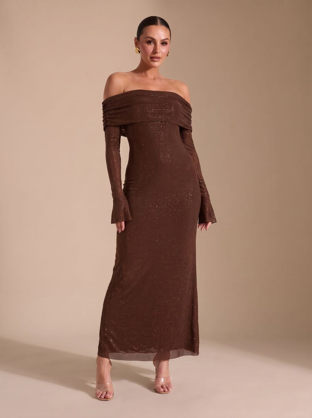 Women's Maxi Sequin Christmas Party Dress (8)