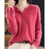 Millie | Women's Merino Cashmere Jumper Dress Cardigan