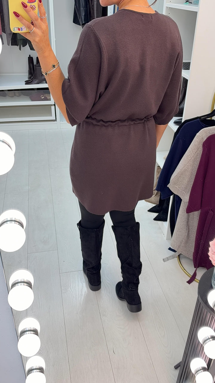 Women's Midi Jumper Dress in Viscose Blend (4)