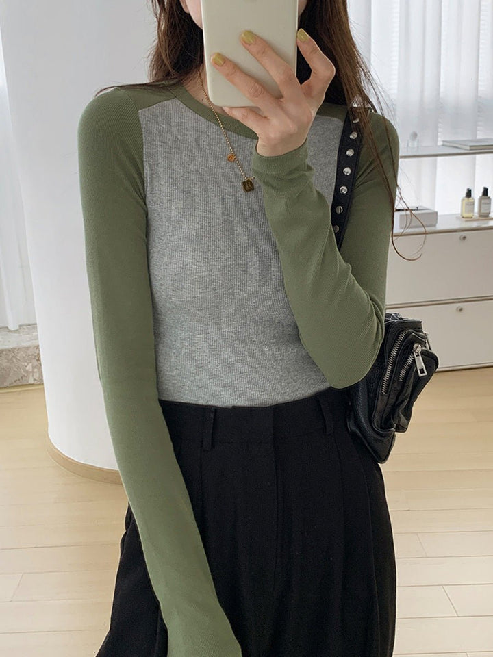 Women's Mini Knitted Jumper Dress in Ozeangrün