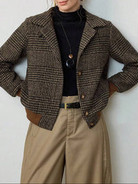 Florence | Women's Modern Cropped Tweed Jacket for Autumn