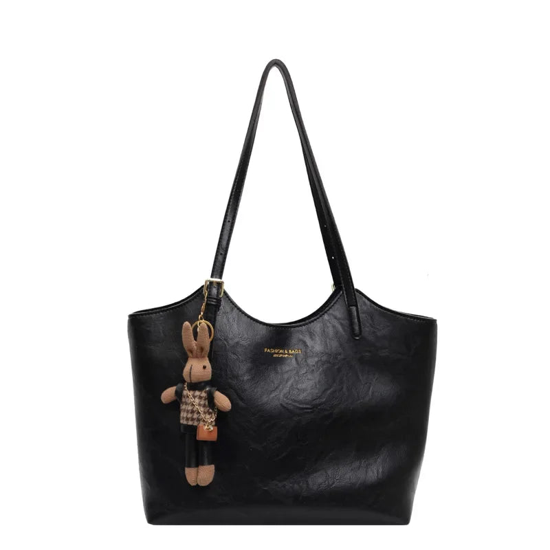 Women's Organized Tote Bag for Everyday Carry in Black