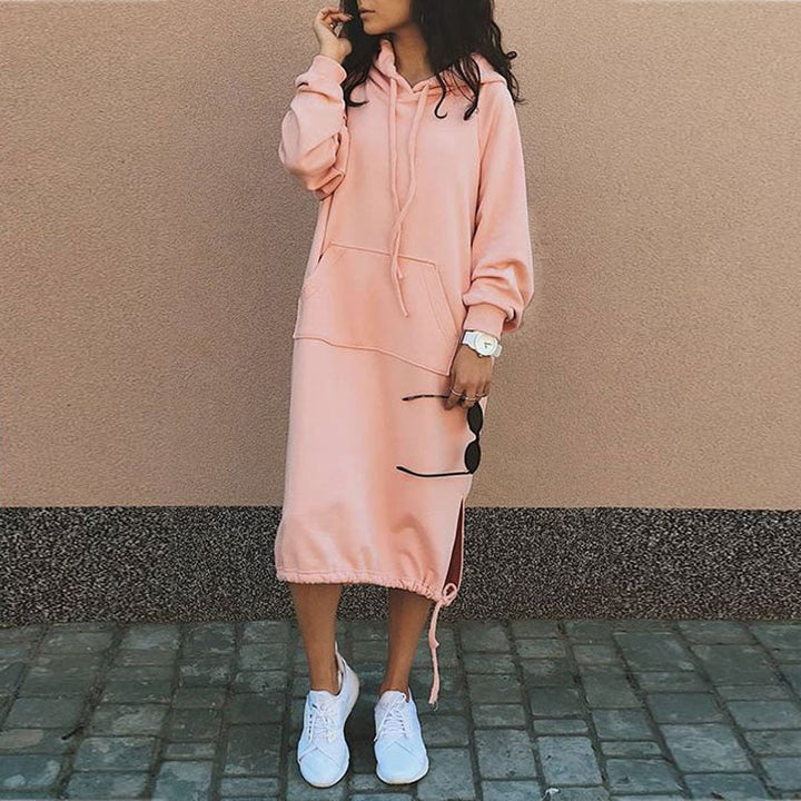 Women's Oversized Jumper Dress for Casual Comfort (4)