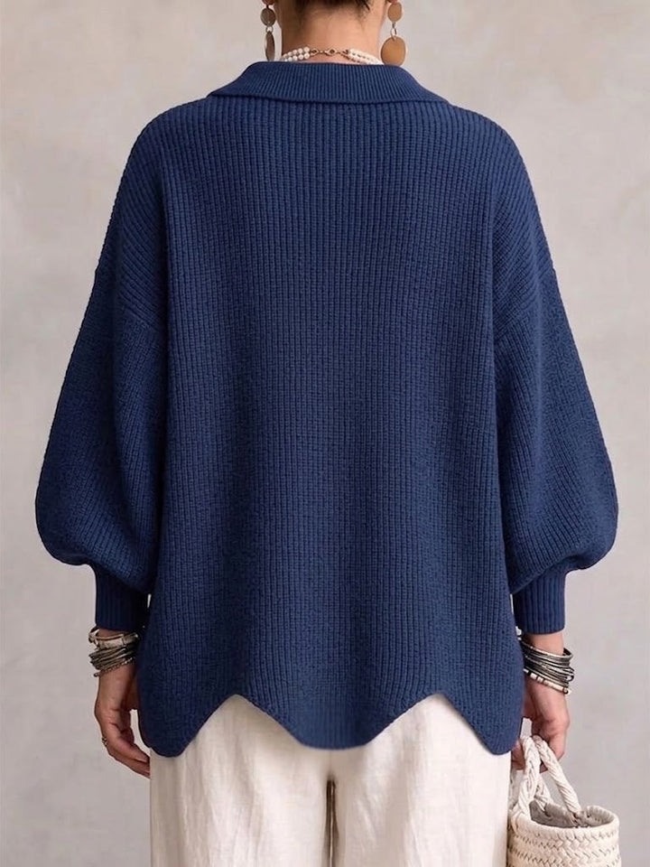 Women's Oversized Jumper Dress for Casual Layering (7)