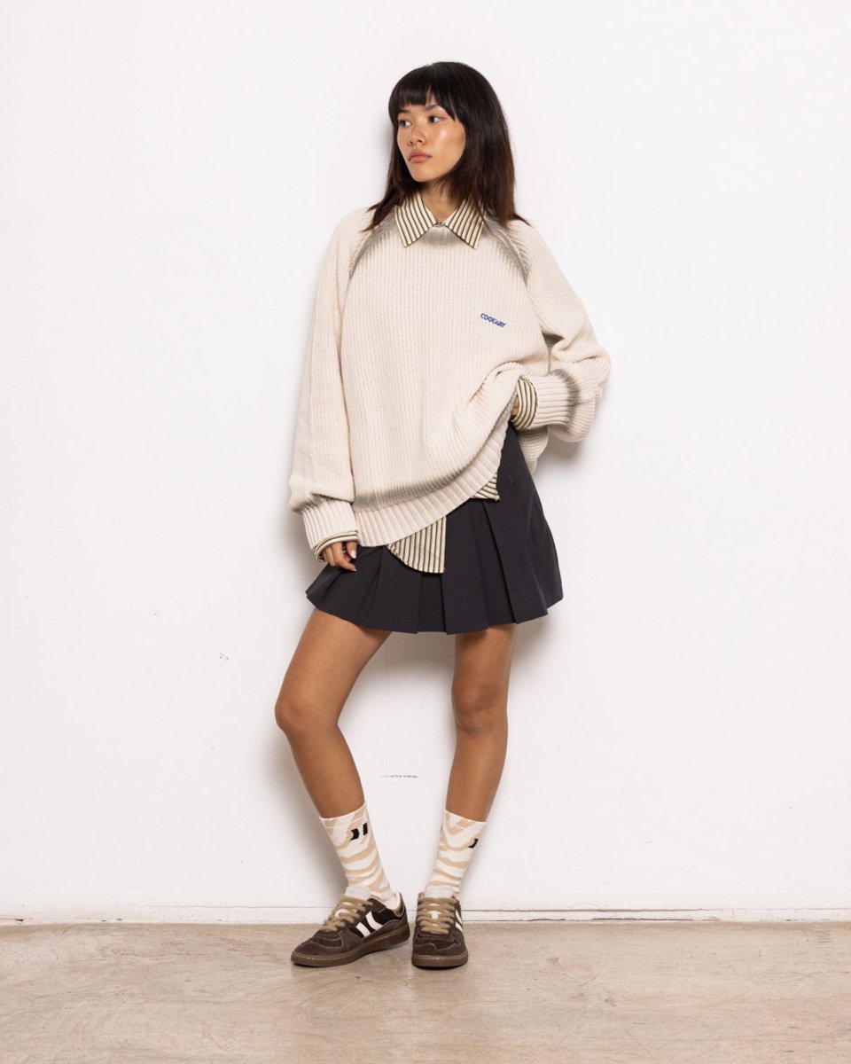 Women's Oversized Knit Jumper Dress for Christmas (2)