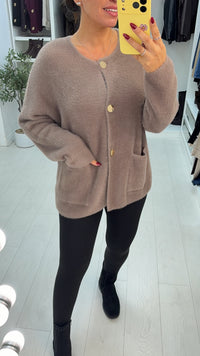 Amber | Women's Oversized Soft Jumper-Dress Cardigan