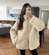 Florence | Women's Oversized Wool Coat for Autumn