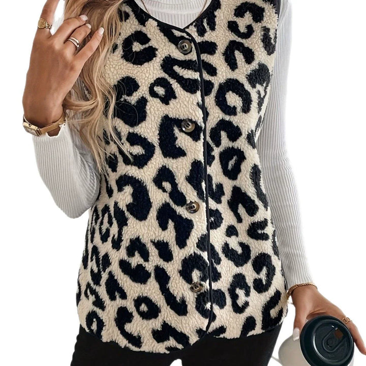 Women's Patterned Knit Christmas Cardigan