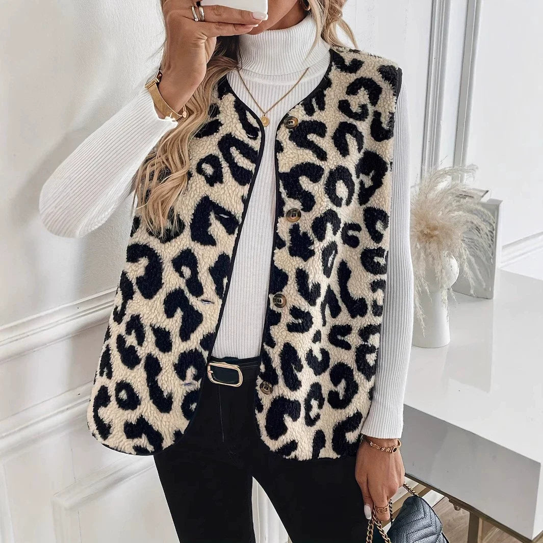 Women's Patterned Knit Christmas Cardigan (4)
