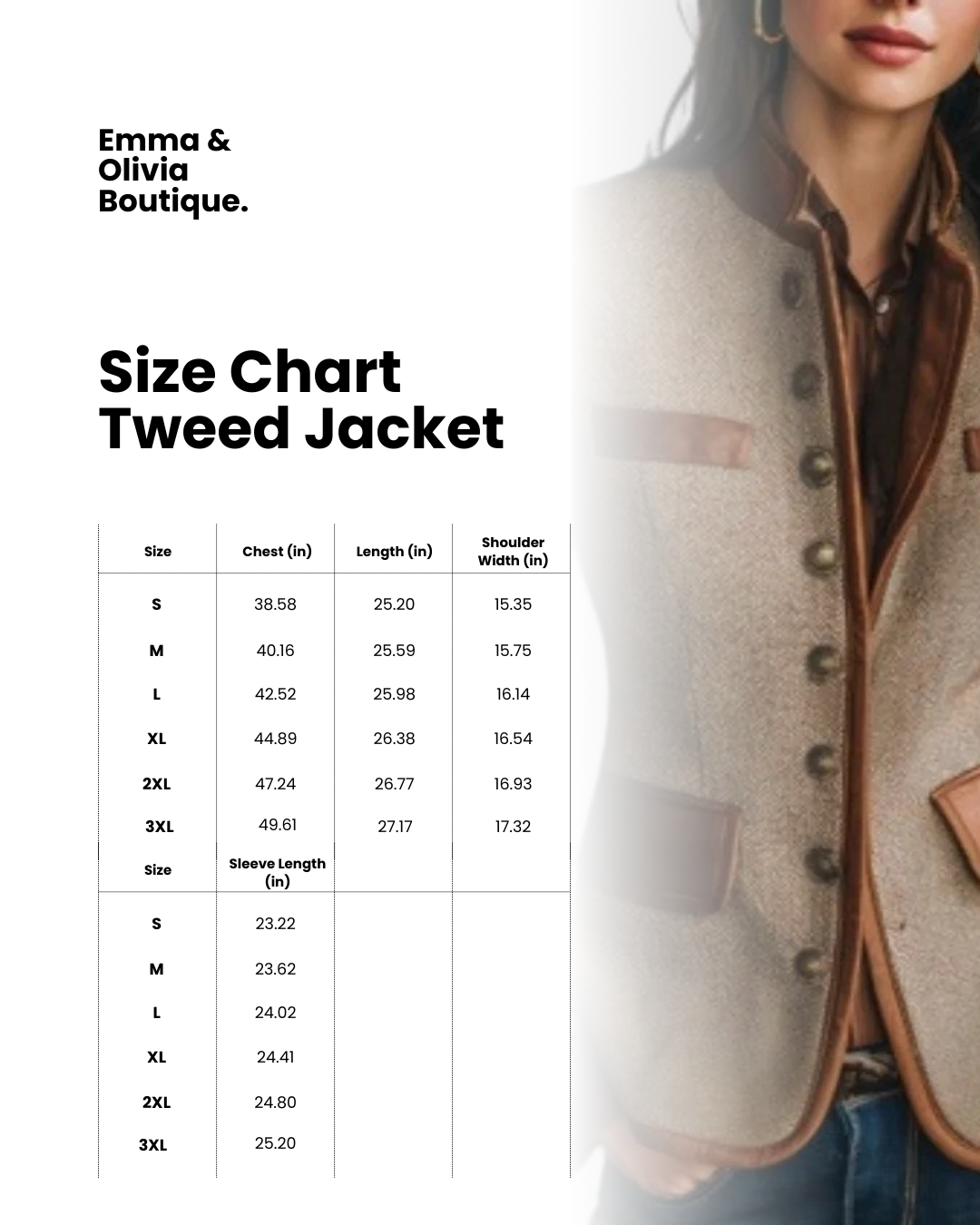 Women's Puffer Coat, Refined Tweed (5)