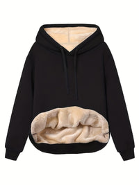 Ella | Women's Relaxed Fleece-Lined Jumper Hoodie for Winter