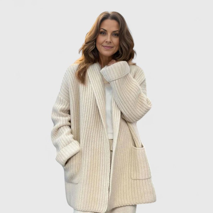 Women's Relaxed Knit Cardigan for Layering (3)
