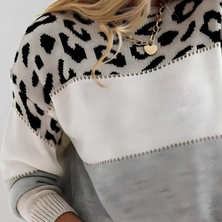 Women's Relaxed Patterned Knit Jumpers for Autumn (2)
