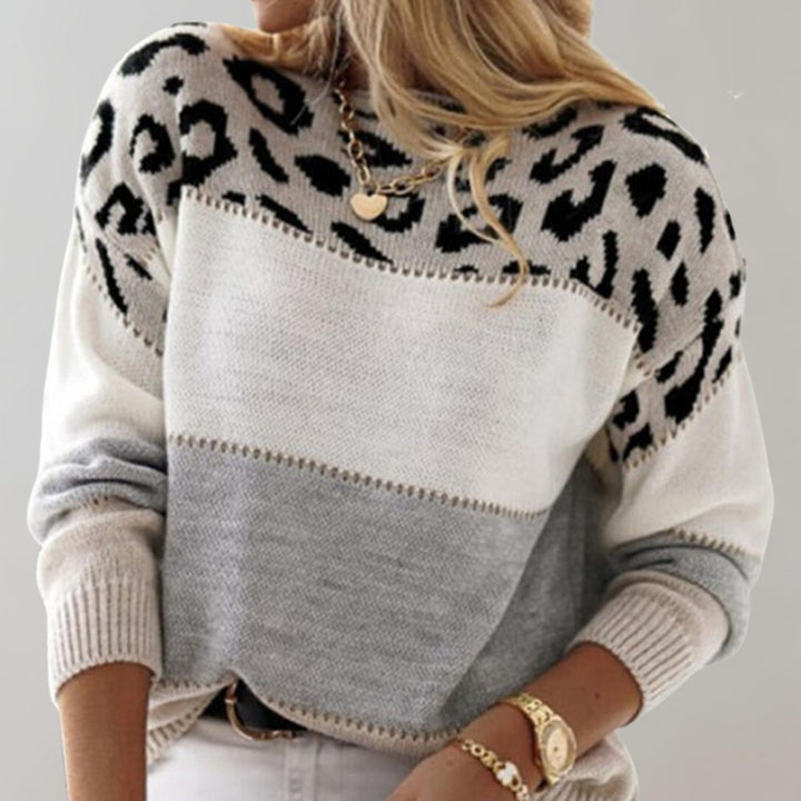 Women's Relaxed Patterned Knit Jumpers for Autumn (3)