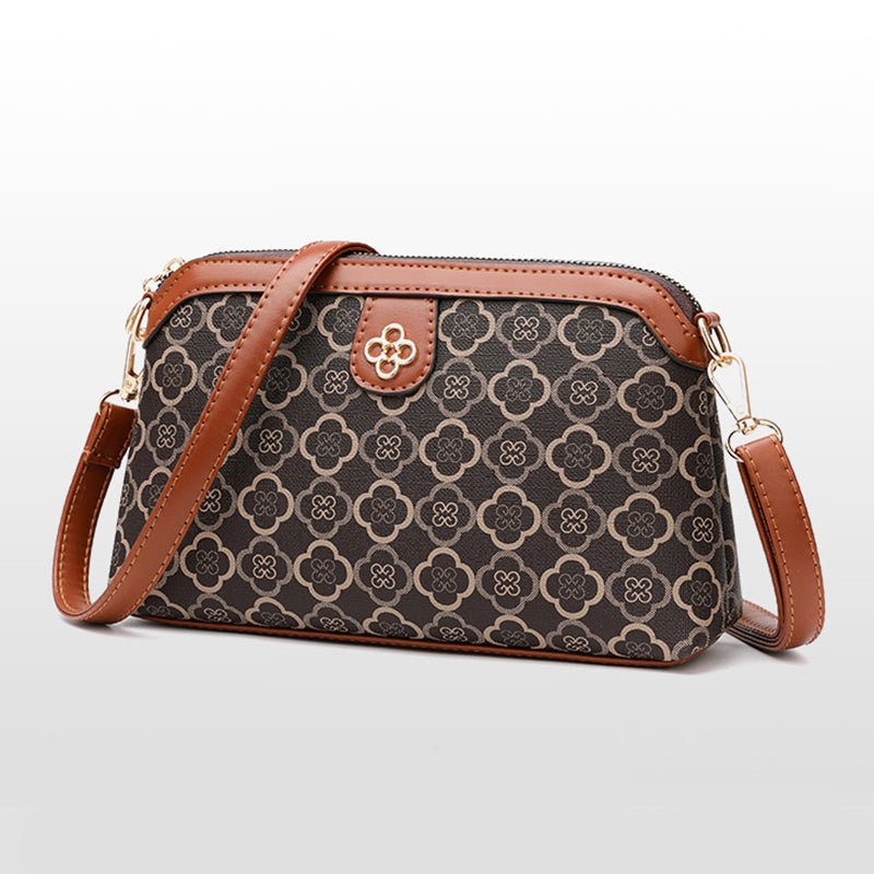 Women's Soft Leather Floral Tote Bag (7)