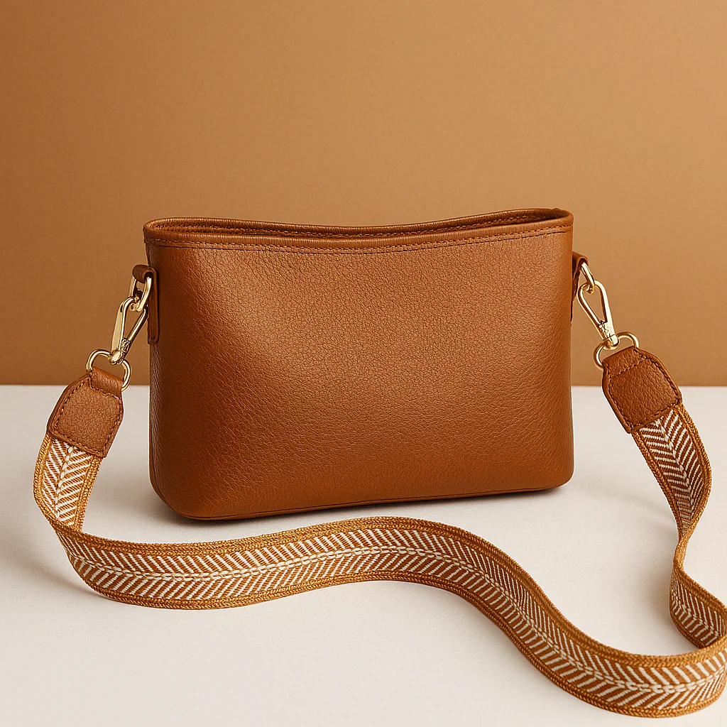 Women's Spacious Tote Bag for Everyday Travel in Brown