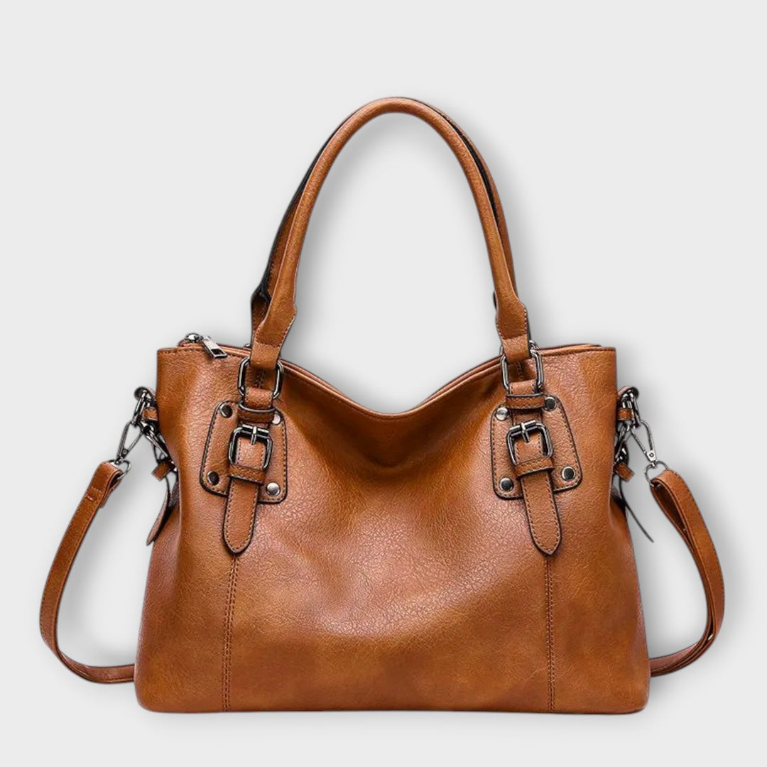 Women's Spacious Versatile Tote Bag for Everyday in Brown
