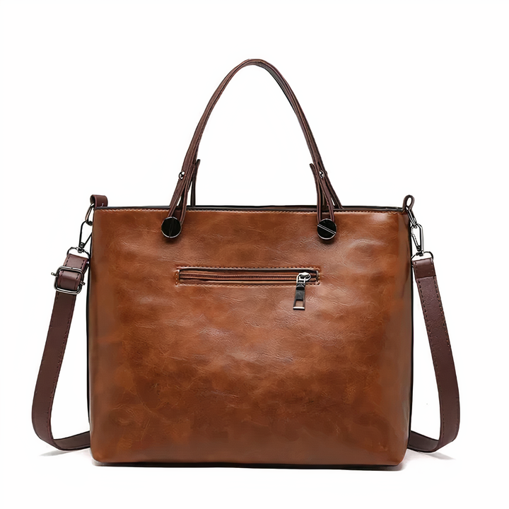Women's Structured Crossbody Bag with Pockets (3)