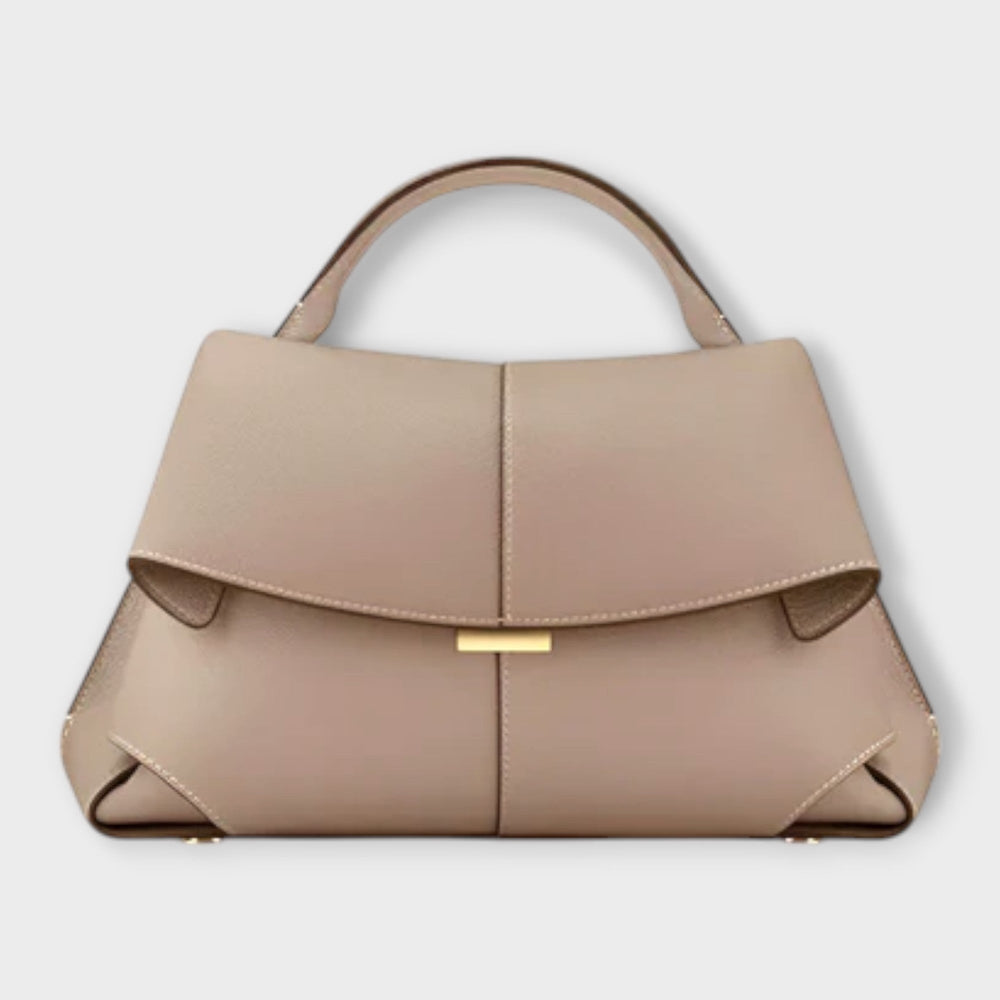 Women's Structured Tote Bag for Everyday Use in Beige