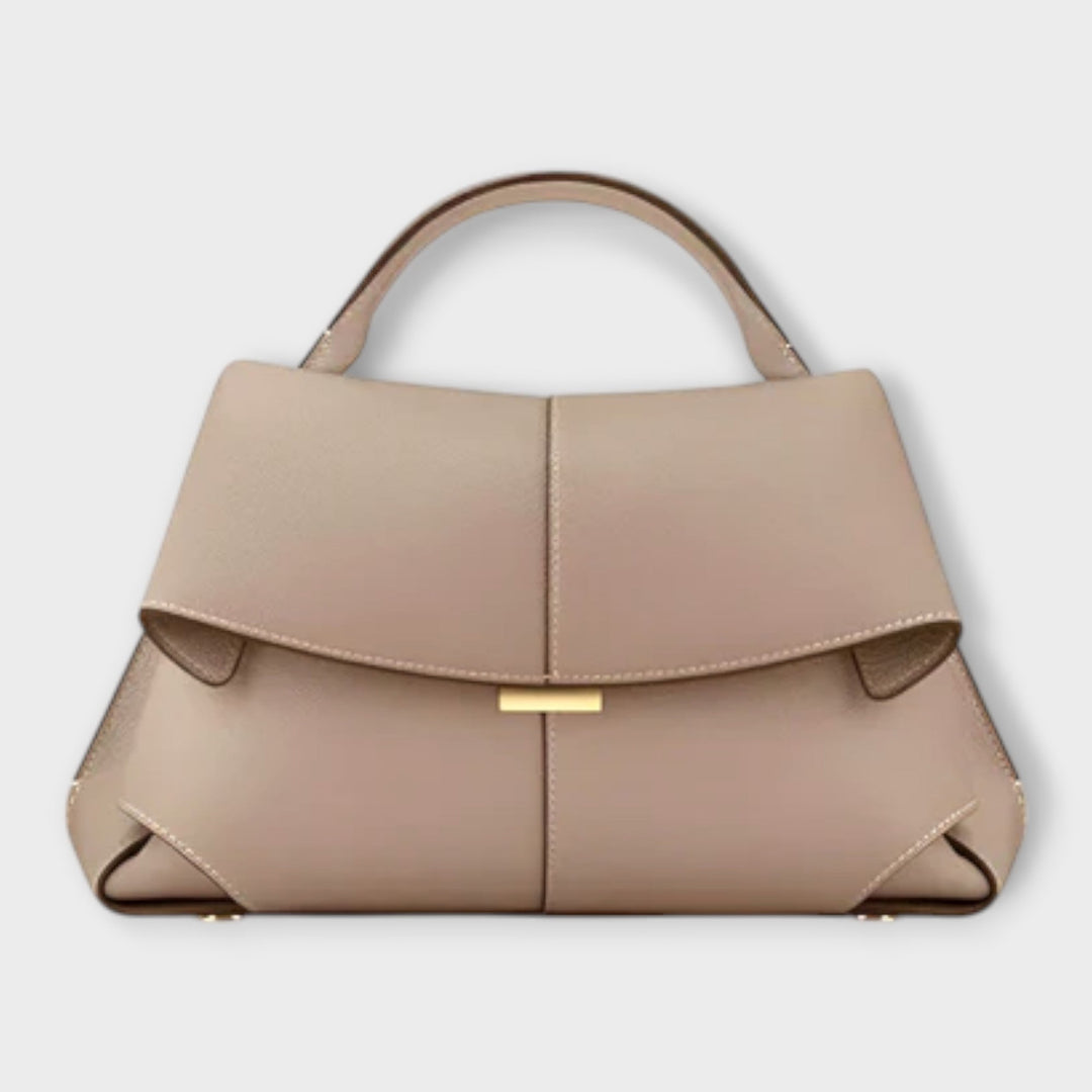 Women's Structured Tote Bag for Everyday Use in Beige