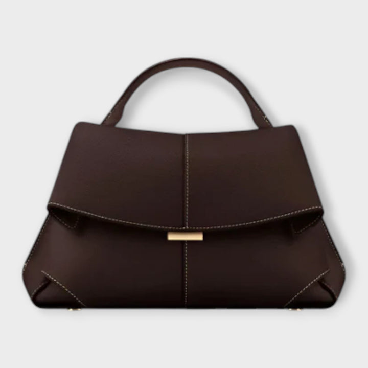 Women's Structured Tote Bag for Everyday Use in Burgundy