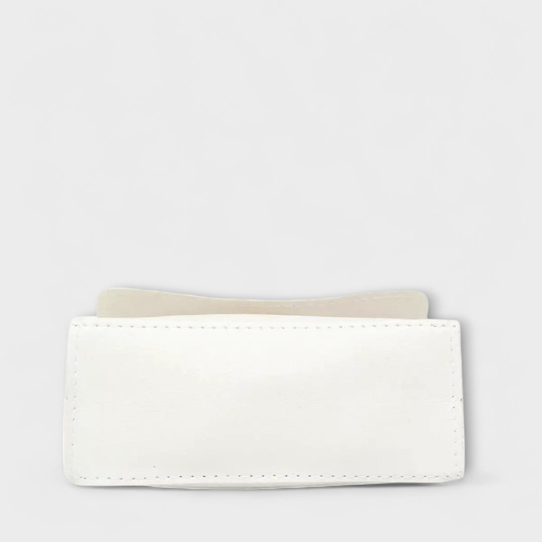 Women's Structured Tote Bag with Chain Strap (2)
