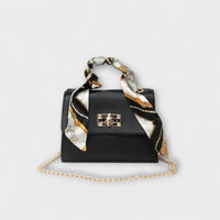 Evelyn | Women's Structured Tote Bag with Chain Strap