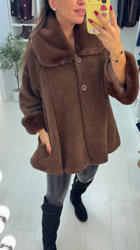 Beatrice | Women's Trench Coat in Chenille for Winter