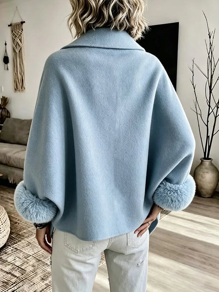 Women's Trench Coat in Wool-Blend for Winter (2)