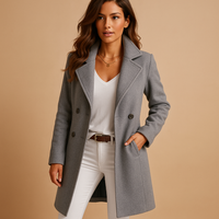 Rosie | Women's Trench Coat in Wool Blend for Winter