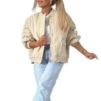 Matilda | Women's Trench Coat Quilted Bomber for Autumn