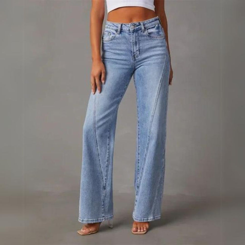 Women's Versatile Bootcut Jeans Casual Style (2)