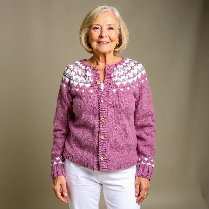 Women's Vintage Icelandic Hand-Knit Jumper