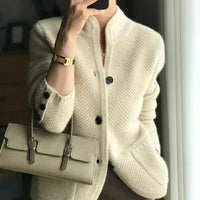Elodie | Women's Warm Knit Cardigan for Layered Elegance