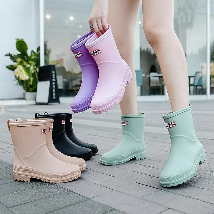Women's Waterproof Knee High Boots (10)