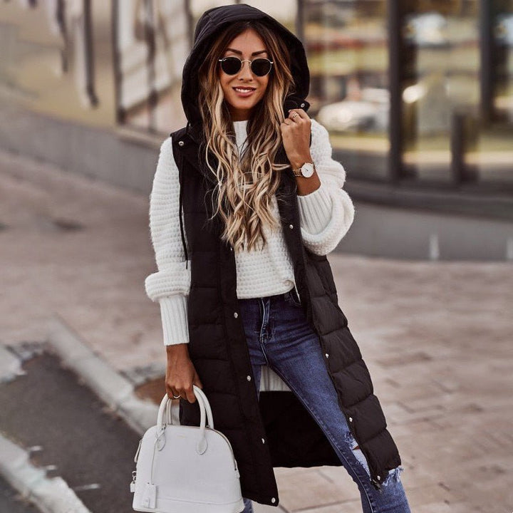 Women's Winter Coat Quilted Vest