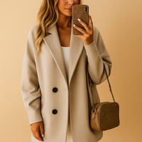 Grace | Women's Winter Coat, Relaxed Longline Tailoring