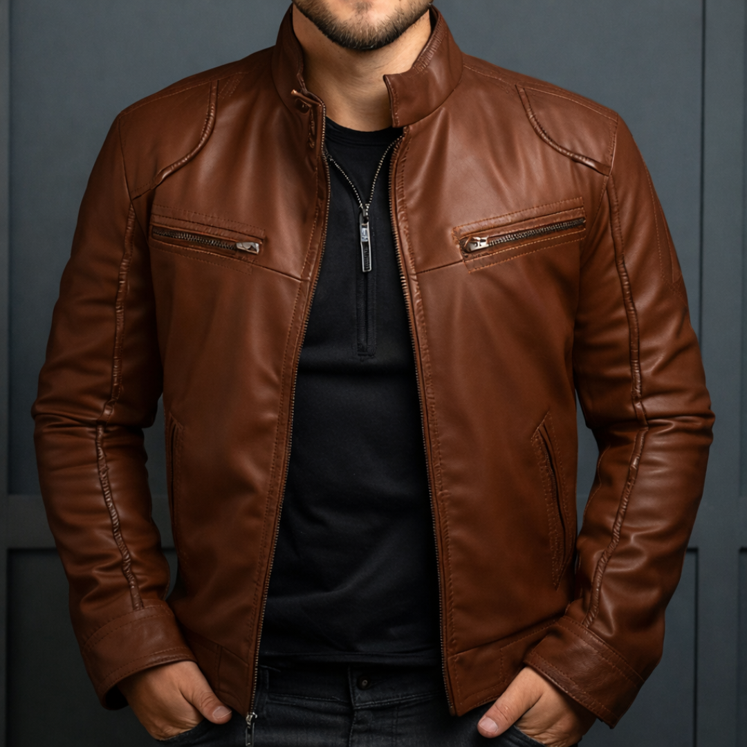 Women's Winter Coat with Water-Resistant Fleece in Brown