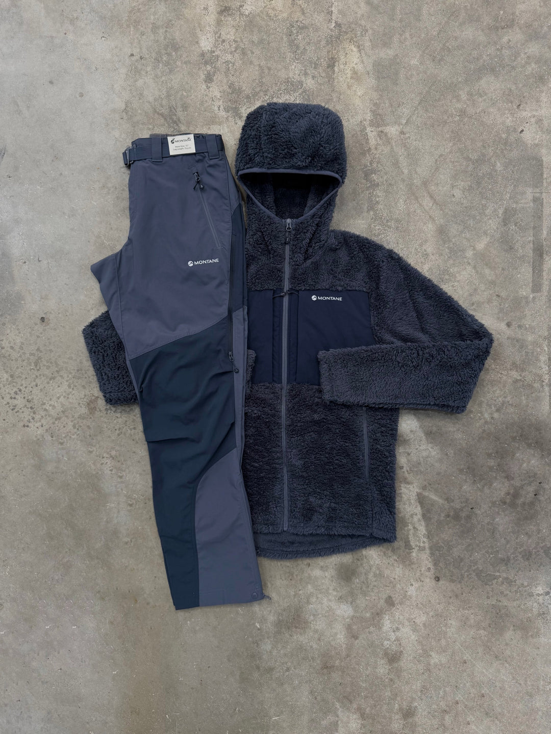 Women's Winter Trench Coat and Pant Set