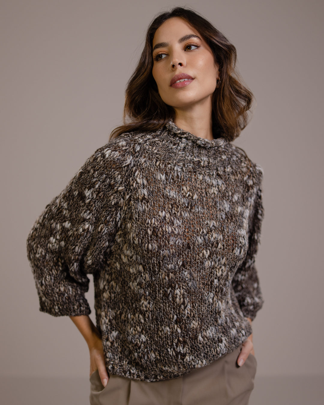Women's Wool Blend Jumper Dress for Christmas (7)