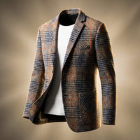 Max | Women's Wool Houndstooth Blazer for the Office